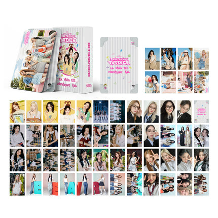 Korean Star 55 Boxed Small Cards Stray (g) I-Dle Ive Ateez Collection Lomo Cards Cross-Border