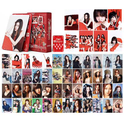 Korean Star 55 Boxed Small Cards Stray (g) I-Dle Ive Ateez Collection Lomo Cards Cross-Border