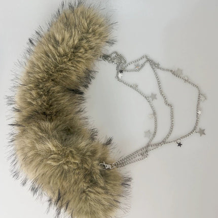 Rhinestone Mao Mao stitching belt shiny Mao Mao belt new Y2K all-match pin buckle corns hot girl belt