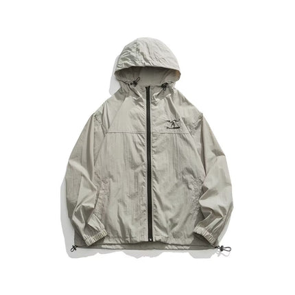 Outdoor Ice Silk Lightweight Sun Protection Clothing for Men and Women Summer 2025 New Youth Breathable Large Size Sun Protection Clothing Jacket