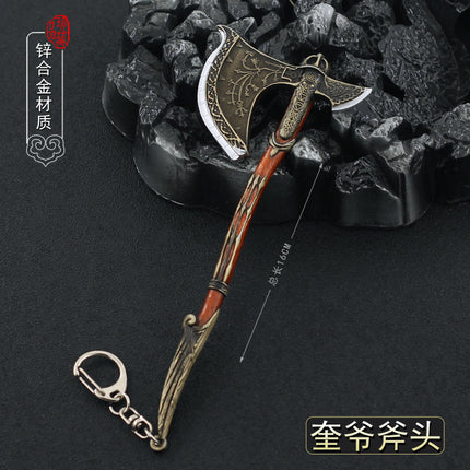 God of War Thor Thor Thor Hammer Weapon Kratos Exile Blade Kratos Chaos Blade Alloy Model Toy