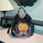 Black leopard / Medium m