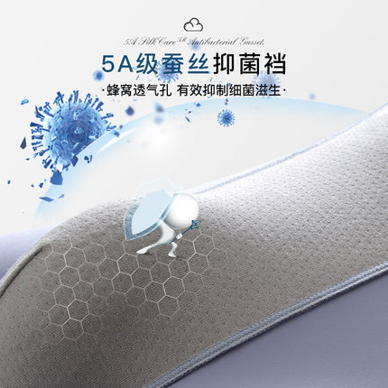 Ice silk men's underwear men's negative ion moisture absorption antibacterial 5A antibacterial crotch boys boxer shorts head fast hand explosions