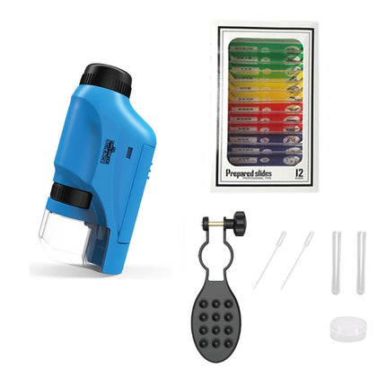 Children's portable microscope science experiment suit educational toys for primary school students junior high school boys and girls gifts