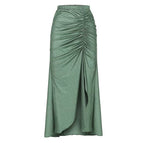 Green skirt / S