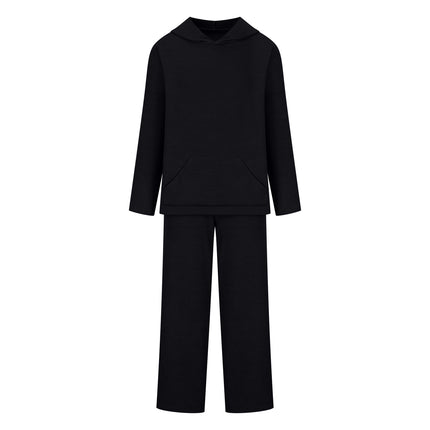 2026 Amazon Ebay Hot-Selling European and American Foreign Trade Autumn and Winter Women's New Fashion Sports Sweatshirt Set Two-Piece Set