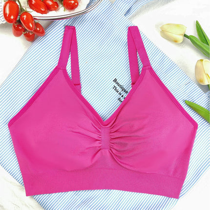 Cross-border New Tight Yoga Bra Vest European and American Sports Underwear Quick-drying Running Yoga Clothes Fitness Top Women