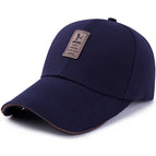 Canvas medium label navy blue