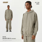 light gray-Hoodie Sweat / S