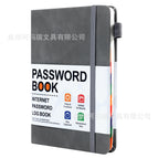 Foreign trade strap password book-grey