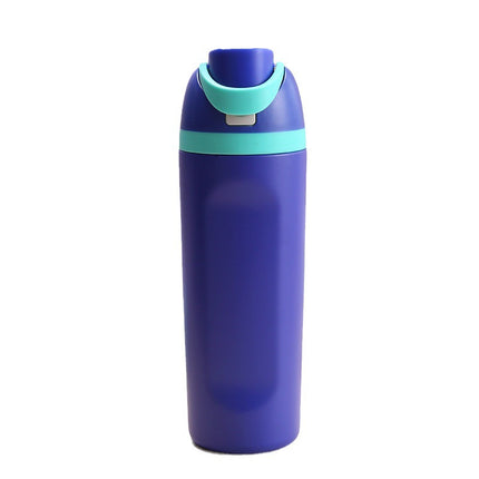 2024 Insulated Cup 316 Stainless Steel Water Cup Student Children's School Cup Dual-Drink Sports Water Bottle Lightweight Straw