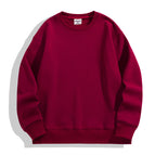 Round neck style wine red / XS