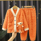 V-neck jacquard orange (muppets) / XL 165cm