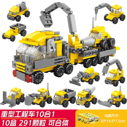Lele Brothers 9113-9119 Project Fire Military Police Boys and Children Assembling Building Blocks Ornaments Toys