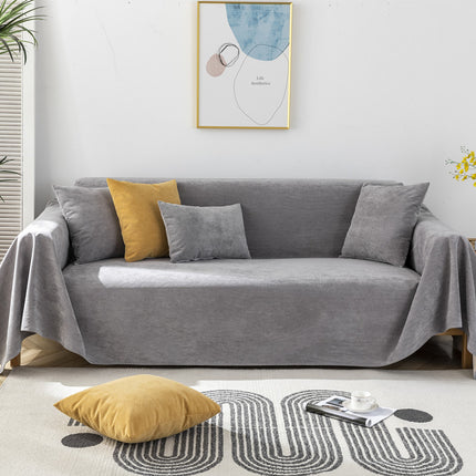 Four Seasons Universal Waterproof Sofa Towel Urine-proof Cat-scratch-proof Sofa Cover Cloth Towel Chenille Non-slip Non-sticky Sofa Cover