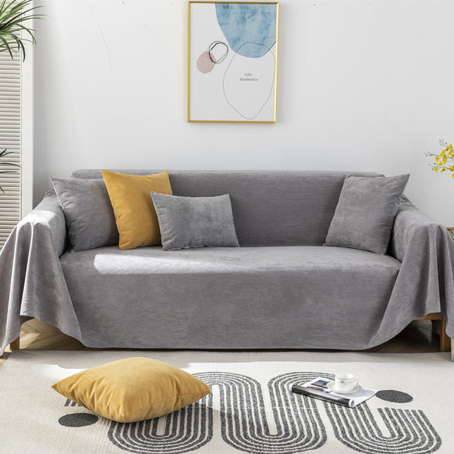 Four Seasons Universal Waterproof Sofa Towel Urine-proof Cat-scratch-proof Sofa Cover Cloth Towel Chenille Non-slip Non-sticky Sofa Cover