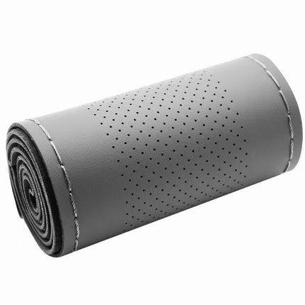 High-elastic hand-stitched car steering wheel cover new self-contained tea fragrance four-sided bullet tea polyphenol handle cover four seasons universal
