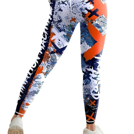 Printed Yoga Leggings / Legging Yoga Imprimé