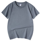 Children's short-sleeved t-shirt children's haze blue / 100cm