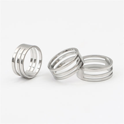 stainless steel ring auxiliary opening closed ring tool opener ring handmade diy material jewelry tool