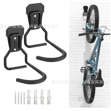 Heavy-Duty Metal Hook Bicycle Wall Storage Rack Garden Warehouse Storage Load-Bearing Bracket in Stock