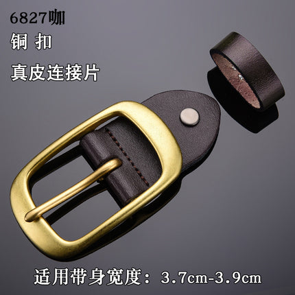 Men's Belt Buckle Pin Buckle Belt Buckle Head Waist Trousers Buckle Pin Buckle Belt Belt Buckle Accessories