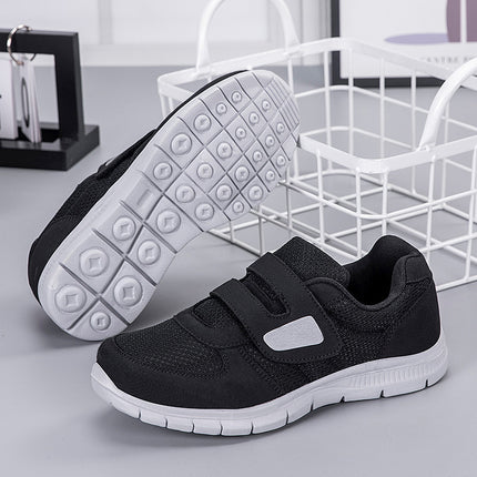 Four Seasons Middle-Aged and Elderly Mother's Shoes, Slip-On Slip-Ons, Elderly Shoes, Women's Shoes, Men's Shoes, Breathable and Lightweight Walking Shoes
