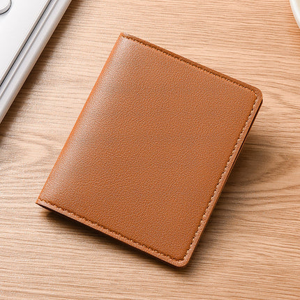 Explosive Women's Card Holder Ultra-thin Compact Bank ID Card Holder Driver's License Small Wallet Men's Simple Anti-degaussing Card Holder