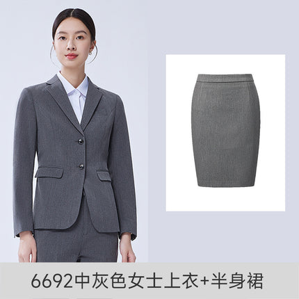 Autumn and Winter New Elastic Suit Suits for Men and Women, Business Formal Wear, Professional Wear, Work Clothes, Work Clothes Wholesale