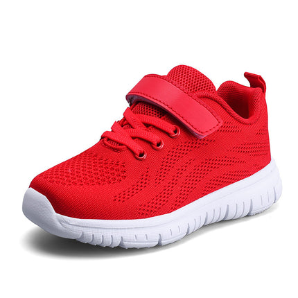 Cross-border Children's Shoes Spring and Autumn Children's Sneakers Boys' Breathable Mesh Face Comfortable Lightweight Running Shoes for Middle and Large Children and Girls