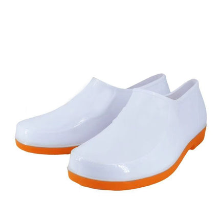 Food Factory Food Boots High-Top Pure White Waterproof Anti-Slip Kitchen Sanitary Water Boots Tendon Wear-Resistant Warm Rain Boots