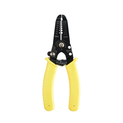 Key Plate Stainless Steel Multifunctional Wire Stripping Pliers Electrician Special Wire Stripping and Winding Manual Peeling Tool