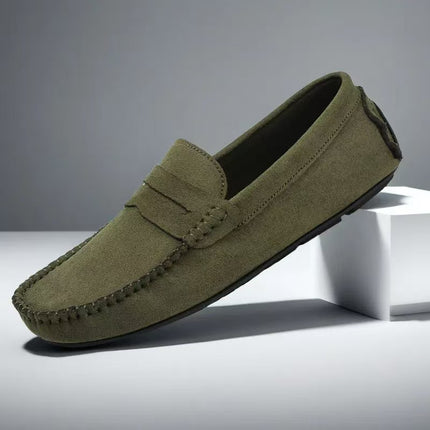 2025 Autumn Wholesale Cross-Border Foreign Trade Travel Outdoor Leisure Large Size 38-49 Standard Leather Shoes One Piece Dropshipping