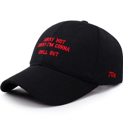 Hat Women's Korean-style Casual Embroidered Small m Cap Men's Spring and Summer Outdoor Sunshade Fashion Tide Brand Baseball Cap