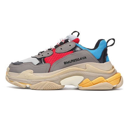 Ins Super Popular Shoes, Women's Shoes, Couple Trbottomy Shoes, Shida Shoes, Six-Layer Dad Shoes, Men's Thick-Soled Inner Heightening Sneakers