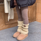 Coffee color / S size 2-4 years old 90-100cm [can be opened crotch]