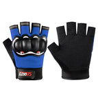 Motorcycle half finger blue / One size fits all