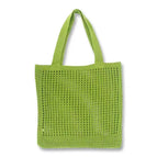 Hollow shoulder bag green