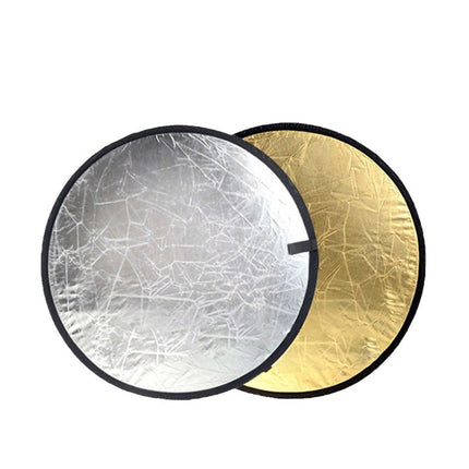 Portable 30cm reflector gold and silver two-in-one lighting board special five-in-one 60cm background board customization for shooting