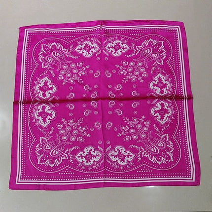Simulated Silk Printed Silk Scarf for Women, Korean Cashew Leopard Print Headscarf, Four-Season Scarf, Professional Scarf Wholesale