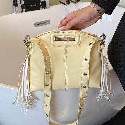 Ins Foreign Style One-Shoulder Tassel Bag Women's 2025 New Versatile Crossbody Bag Bags Cross-Border Women's Bag Wholesale