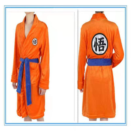Spot Flannel Sun Wukong Cospiay Amazon Wish Hot-Selling Nightgown Home Clothes Wukong Bathrobe Pajamas
