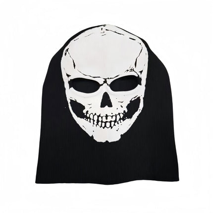Cross-border manufacturers Halloween cs headgear call of duty personality ghost headgear windproof warm riding headgear mask