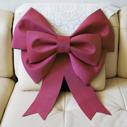 Internet Celebrity Bow Decoration Living Room Wedding Background Wall Decoration DIY Handmade Foam Paper Birthday Party Shooting Props