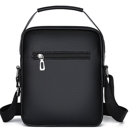 Men's Handbag Shoulder Bag Casual Business Travel Leather Bag Crossbody Bag Men's Cross Bag Simple Men's Bag Crossbody Bag