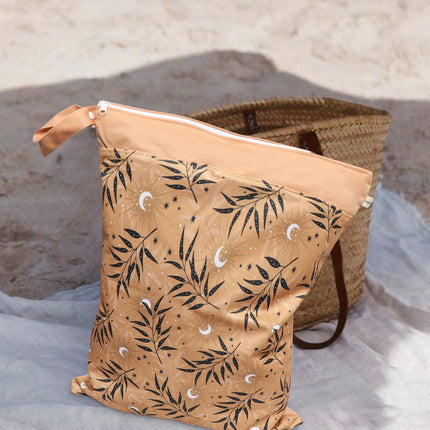 Cozy Natural Series Travel Seaside Vacation Yoga Swimming Storage Bag Dry and Wet Separation Waterproof Bag Wetbag
