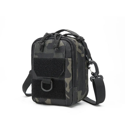 New Outdoor Crossbody Portable Shoulder Bag Multifunctional Portable Waist Bag Mobile Phone Card Bag Large Capacity Crossbody Bag