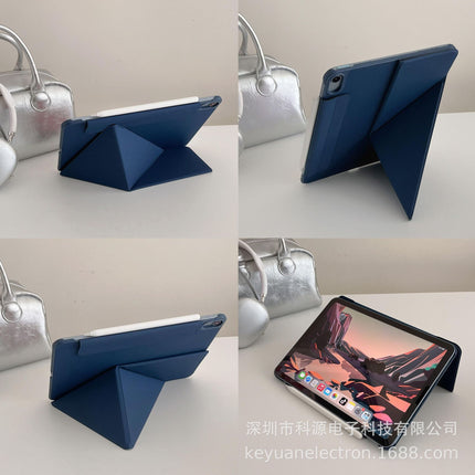 2026 Suitable for Ipad11 Generation Magnetic Double-Sided Clip Protective Case Y-Fold Air8 Anti-Fall and Anti-Bending Mini7 Tablet Case