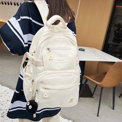 Backpack Large Capacity Female South Korea All-match High School Student College Student Schoolbag Mori Trendy Brand Junior High School Student Waterproof Backpack