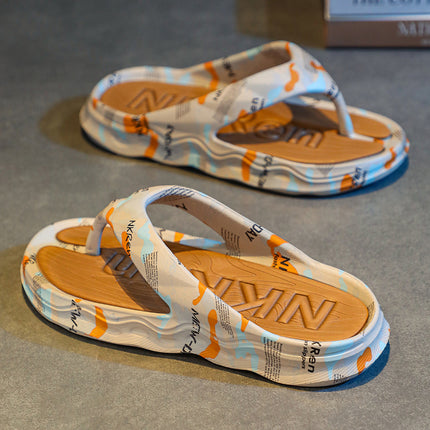 Slippers for Men's Summer Outer Wear, Trendy Sports Shoes, Wear-Resistant, Dual-Purpose Driving Outdoor Sports Beach Sandals